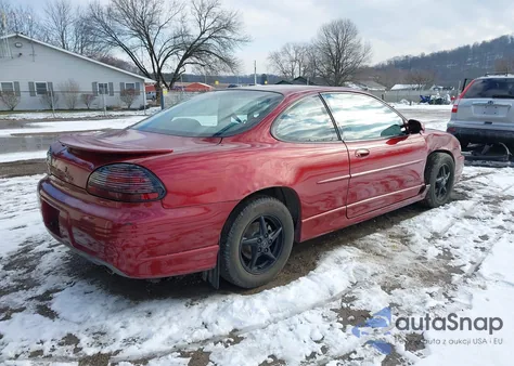 2000 Pontiac Grand Prix Gt z USA, uszkodzony, nr VIN 1G2WP12K3YF339813